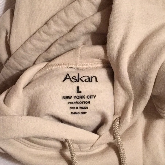 Askannyc Oversized Ride Slow Poly Cotton Hoodie sz L - Picture 12 of 14